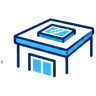 Flat roofs icon