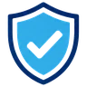 Guarantee shield icon