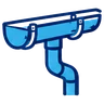 Guttering and downpipes icon